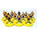 Subbuteo Andrew Table Soccer Arsenal away 2014-15 on WSB Professional bases
